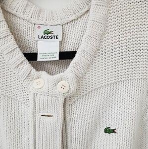 NBW Lacoste Women knitted sweater. Sz 40